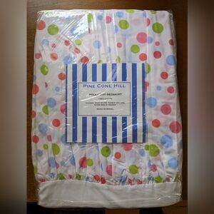 NEW Pine Cone Hill bed skirt Queen size